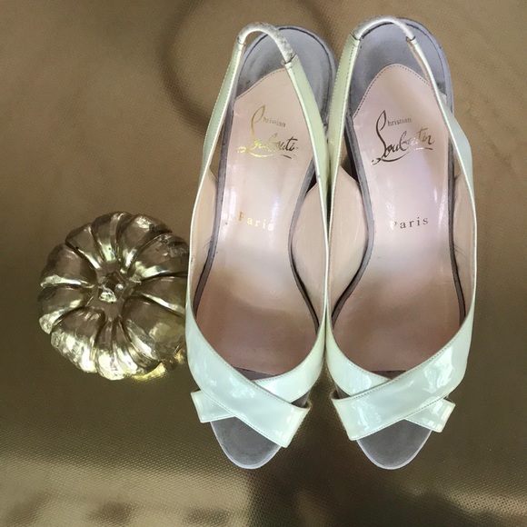 Christian Louboutin Shoes - Authentic Christian Louboutin chunky heel sandals